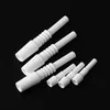 10mm 14mm Keramische Nail Roken Tip Food Grade Mannelijke Mini Vervanging Tips Voor NC Kits Glas Water bongs Dab Rigs Leidingen