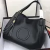 Large Capacity Package Handbag Purse Crossbody Bag Fashion Litchi Grain Classic Style Genuine Leather Interior Zipper High Quality