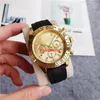 Luxe herenhorloges merk Silicone Quartz Business Classic Men's Watch229Z