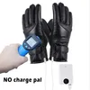 Ski Gloves 2021 Winter Electric Heated Waterproof Windproof Cycling Heating Screen USB Powered Christmas Gift