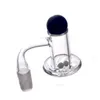 Quartz Banger Nail bordo smussato Cyclone Spinning + colorato Carb Cap + Terp Pearls accessori per fumatori con 10mm 14mm 18mm maschio femmina per Dab Rig Bong