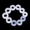 Circle Design Silicon Round Shape Ring Jewelry Molds Making Tool Transparent DIY Mould Epoxy Resin 10 Pcs Wholesale