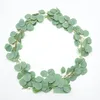 Kunstmatige eucalyptus garland 170cm 144 bladeren lange wijnstok bruiloft festival feest opknoping rotan thuis winkel decor