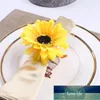 Napkin Rings Set Of 6, Handmade Ring For Wedding, Dinner Party, Banquet, Serviette Christmas(Sunflower) Factory price expert design Quality Latest Style Original Status