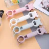 4 In 1 Multi-purpose Bottle Opener Bear Shape Manual Lid Remover Beer Corkscrew Funny Can Jars Openers Kitchen Accessories