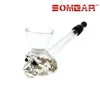 Practical metal glass zinc alloy doghead pipe 109mm cigarette accessories