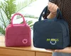 PP-Fashion Verkauf Lunch-Tasche Handtasche Dame Aluminiumfolie verdickt Hand Bento-Box Leinwand Isolierung