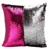 NEW! Mermaid Pillows Two Tone Sequins Throw Pillow Cushion Case DIY Case Double Sides Decorative Pillows DHL