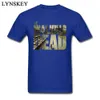 The Walking Dead Funky T-shirt Man's Short Sleeve Cotton Teeshirt Customized Boyfriend's Top Cool Black 210629