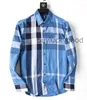 Brand Повседневная рубашка Мужская одежда Роскошная стройная шелка футболка с длинным рукавом Бизнес бренд бренды 17 цвет M-4