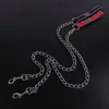 Dog Collars & Leashes Pet Collar Walking Traction Rope Metal Necklace For Small Medium Stainless Steel Adjustable Chain