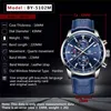 BENYAR Orologi da uomo Luxury Top Brand Cronografo al quarzo Orologio Moda Sport Automatico Data Orologio da uomo in pelle Relogio Masculino 210728