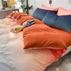 Bedding Sets 3pcs/4pcs Bed Set Soft Comforter Pattern Duvet Cover With Pillowcase Shams Double Single