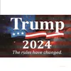 Kontinent Banner Flaggor Polyester Trump Flaggor 2024 Amerikanska presidentkampanjen för val flagga 90 * 150cm 38 Style Party Supplies T2i52159