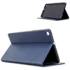 Étuis en cuir PU pour tablette Samsung Galaxy Tab X200/X700/P200/P610/T290/T510/T590/T860/T870, couture double couleur, étui à rabat magnétique avec béquille et emplacements pour cartes