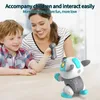 Intelligent Voice Control Magic Pet Dog Smart DIY Robot Dog Animals Toy Multifunctional Touching Sensor Electric Robot Dog Toy