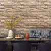 papier peint en pierre de couverture murale PVC Roll Wallpaper70x77 3D Brick Wall Stickers PE mousse imperméable Auto-adhésif salle de bain Cuisine TI2539590