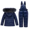 2019 Russia Kids Winter Jacket Coat Waterproof Overalls For Children Baby Boy Girl Clothes Snowsuit Toddler Parka Down Jacket5092747
