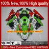 Body Kit OEM voor Kawasaki Ninja ZX1000C ZX 10 R 1000 CC ZX1000 04-05 Carrosserie 9NO.14 ZX 10R 1000CC ZX10R 04 05 ZX-10R ZX1000CC 2004 2005 Motorfiets Verkoudingsvoorraad Groen