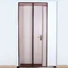 6 Size Reinforced Magnetic Screen Door Curtain Net Anti Insect Mesh Fly Mosquito Protection Magnet sheer Curtains Mosquit 211102