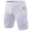 Homens Shorts Homens Underwear Spandex Exercício Executando Compressão Pro estiramento Suor Sports Fitness Basquetebol Bottom Verão