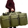 Outdoor camping climbing travel tent shoulder bag handbag 90L large capacity oxford waterproof camouflage Luggage bags backpack Q0721