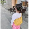 Borse e borsette in pelle per bambini in stile coreano. Borsa per bambini con pochette per bambine