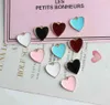 Enamel Alloy Pendant Love Heart Creative DIY Earrings Bracelet Necklace Making Small Charms