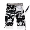 Camouflage Camo Cargo Shorts Hommes D'été Casual Coton Multi-Poche Lâche Shorts Armée Militaire Tactique Shorts Plus La Taille 44 210720