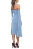 Ocstrade Sommer Vestidos Bandage Trend Frauen Mode Blau Off Schulter Kleid Bodycon Promi Abend Party 210527