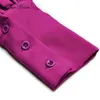 Moayina Fashion Designer Suit Primavera Summer Women Lantern Sleeve Sley Tops + Skirt asimmetrico Set a due pezzi 211101