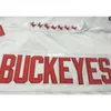 001 #24 Malik Hooker Ohio State Buckeyes College Jersey bianco rosso nero Personalizzato S-4XLo personalizzato con qualsiasi nome o numero di maglia