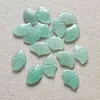 10 ST Gesneden Ginkgo Leaf Gem Losse Kraal Natuursteen Kralen Voor Sieraden Maken Componenten DIY-accessoires 22x 15mm Dyl0108