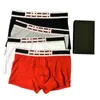 Herrboxare underbyxor 1 låda = 3 stycken underpant sexiga klassiska män shorts underkläder andas underkläder casual sport bekväm asiatisk storlek kan skickas slumpmässigt