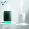 Kewer Air Luchtbevochtiger Hydraterende Spray Huishoudelijke Draagbare Home Mini Purifier Mist Maker USB Office LED Licht 210724