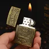 2021 metal lighter torch emery wheel gas lighter mens gift household merchandises lighters smoking accessories