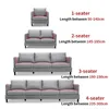 M2 elastisk tryckning soffa täcker mångfärgad vardagsrum stol hem dekoration 1/2/3/4 SEAT PET Stretch Polyester 211116
