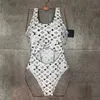 Seksi tek parça bikini kadınlar için mayo mektuplar ile yaz moda mayo bayan backless mayo S-XL