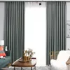 Cortina opaca para sala de estar, dormitorio, cortina para tratamiento de ventanas, cortinas, persianas acabadas, lana de Alpaca, hecha a medida, Beige 210712