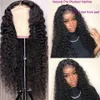 Glamorous Deep Wave Lace Wigs With Baby Hair Peruvian Malaysian Brazilian Human Hair Glueless Lace Front Wig For Black Women1630409