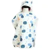 Mussola di cotone 6 strati Asciugamano da bagno per bambini Asciugamano da spiaggia per bambini Cape Cloak Ins Patterns For Girls Boys Y200429