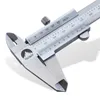 Vernier Chiniper 0-150 / 200/00mm 1 / 1000IN микрометр дюйма / метрическая металлическая нержавеющая сталь раздвижной измерительный инструмент 210810