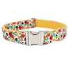 Floral Girl Flowerdog Bowtie Collar for Big Small Dog Gift Y200515