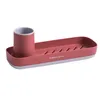 Bathroom Storage & Organization Toothbrush Countertop For Soap Box Makeup Brush PP Toilet Kitchen Sink Washing Room Home Sponge Rack Portabl