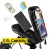 Neuankömmling WILD MAN Fahrrad Steuerrohr Radfahren Fahrrad Lenker Handy Tasche Fall Halter Bildschirm Telefon Montieren Taschen Fall Für 6,9 in