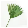 Flores Decorativas Grinaldas Festivo Festa Fontes Home Jardim Natural Secado Flor Cattail Fan Plants Nordic Grande Folha Girassol Decor