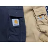 2021 Nouveaux shorts cargo pour hommes d'été Pantalons décontractés multi-poches Pantalons à cinq points à six poches Jogger Pantalons de survêtement X0628