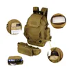 40L Travel Bag Tactical Backpack Camping Military Backpacks Hiking Men's Outdoor Sports Rucksack Waist Army Camping Bag XA612WA Y0721