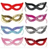 Sexy Cat Women Paillettes Occhio Colore brillante Maschera veneziana da ballo in maschera Lady Girl Party Eyewear Dress Decor Halloween