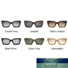 Neue Luxus Vintage Cat Eye Sonnenbrille Frauen Mode Platz Sonnenbrille Weibliche dicke Rahmen Retro Black Shades Uv400 oculo